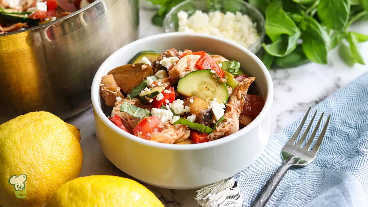 Heart Healthy Mediterranean Stir-Fry with Chicken