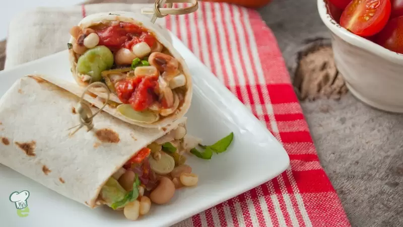 Heart Healthy Southern Veggie Wraps
