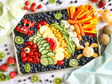 Under the Sea Veggie Tray