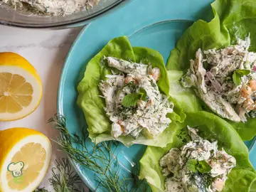 Chicken Tzatziki Salad