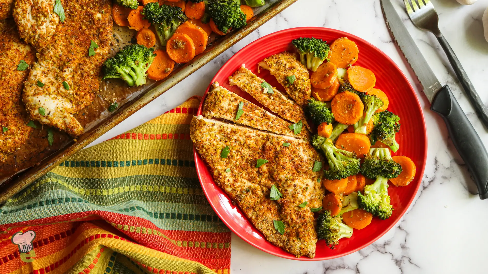 Ranch Sheet Pan Chicken