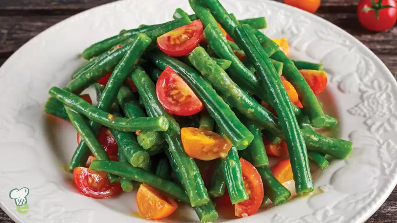 Heart-Healthy Sautéed Green Beans with Tomatoes