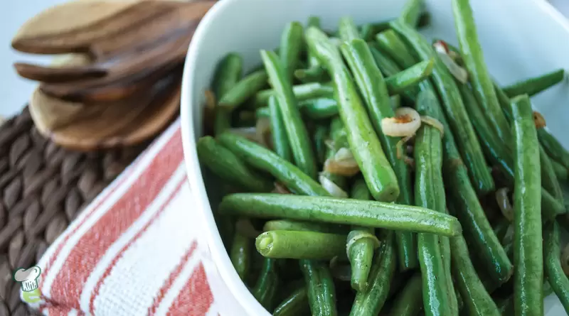 Heart Healthy Green Beans with Shallots