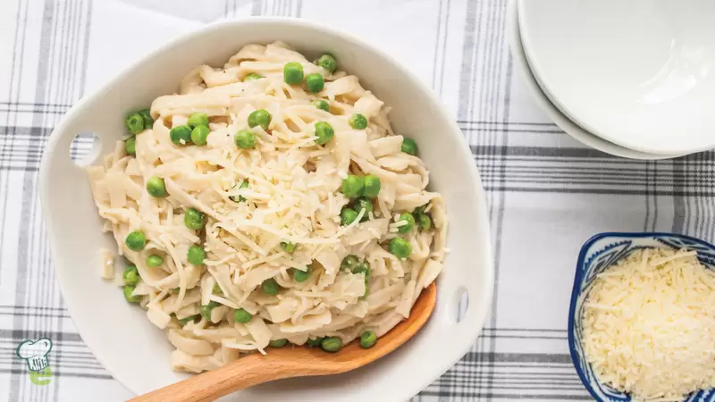 Heart Healthy Fettuccine Alfredo