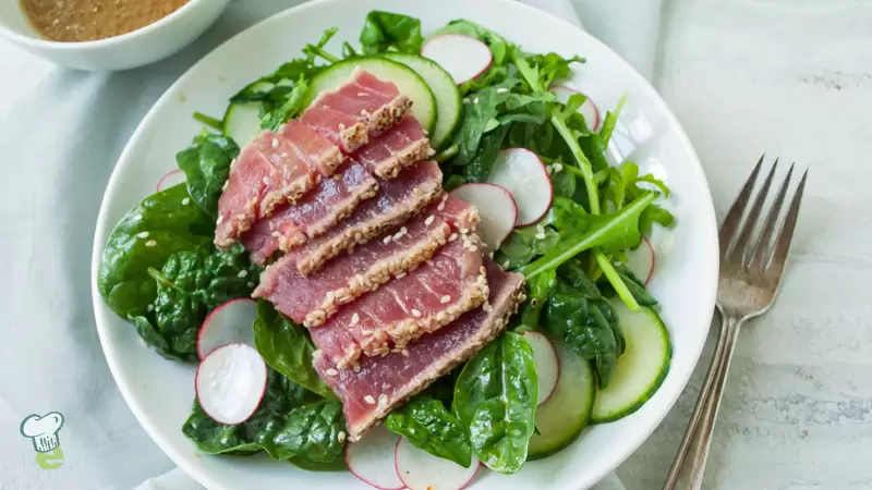 Heart Healthy Sesame Tuna Steak