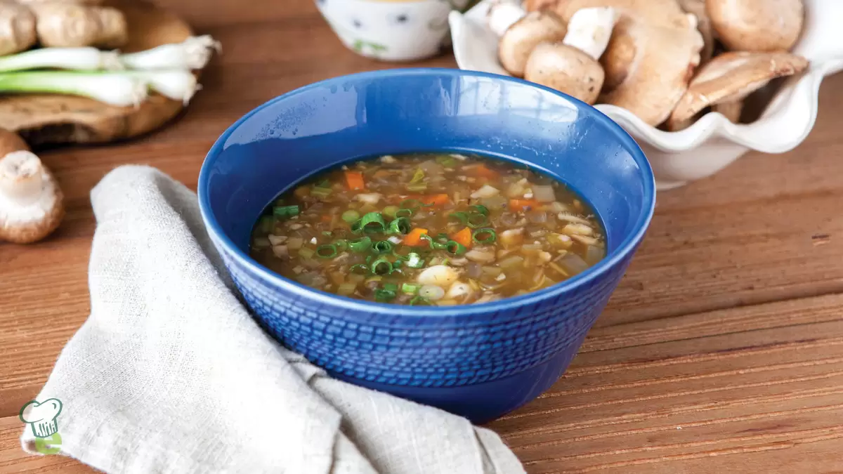 Heart Healthy Mushroom Soup
