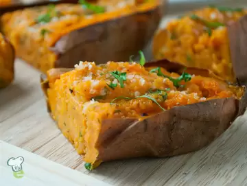 Twice-Baked Sweet Potatoes