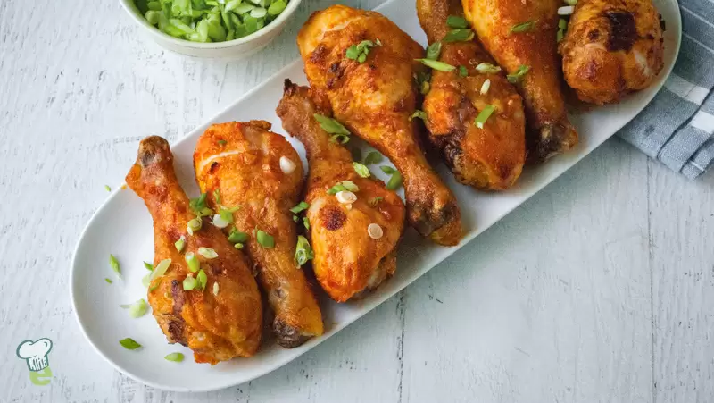Heart Healthy Hot Honey Grilled Chicken Legs
