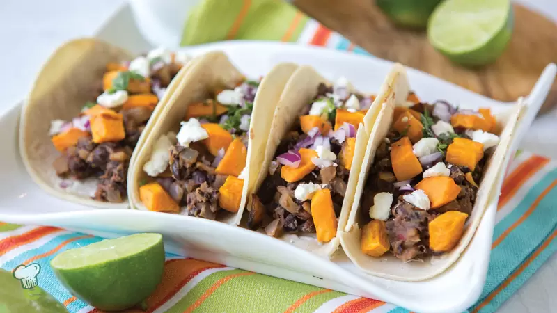 Heart Healthy Sweet Potato Tacos
