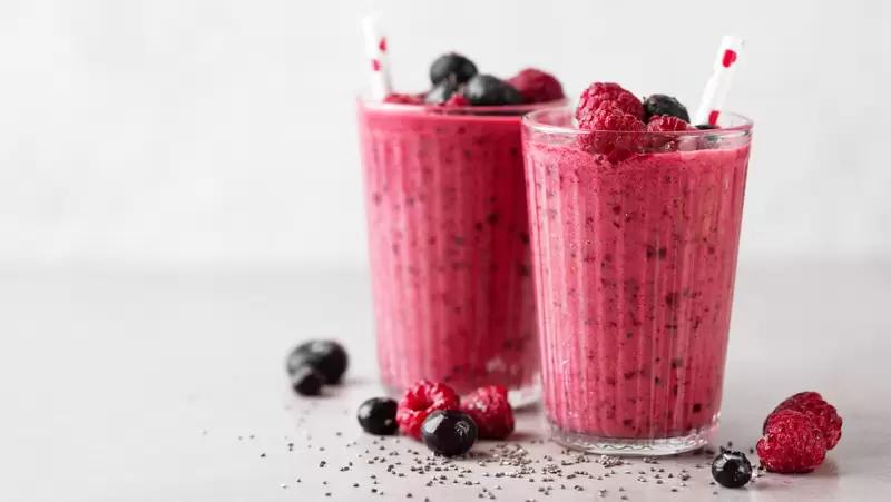 Heart Healthy Mixed Berry Smoothie