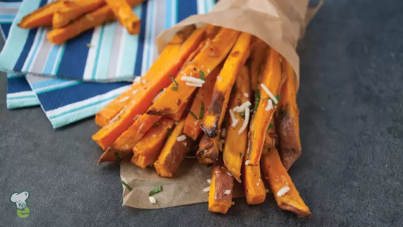 Heart Healthy Sweet Potato French Fries