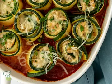 Zucchini Lasagna Roll-Ups
