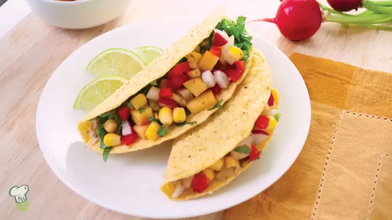 Heart Healthy Pork and Nectarine Tacos
