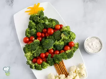 Holiday Dip and Veggies