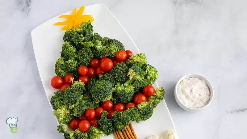 Heart Healthy Holiday Dip and Veggies
