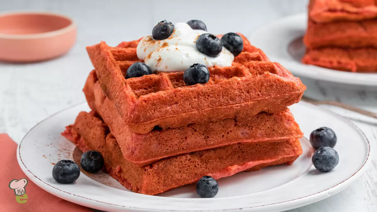 Beet Waffles