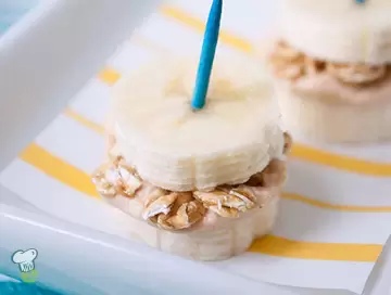 Peanut Butter Banana Bites