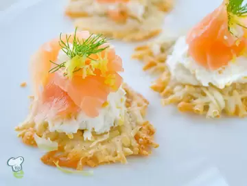 Smoked Salmon Crisps